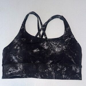 NWT Energy Long Line Bra Aquila Black Multi